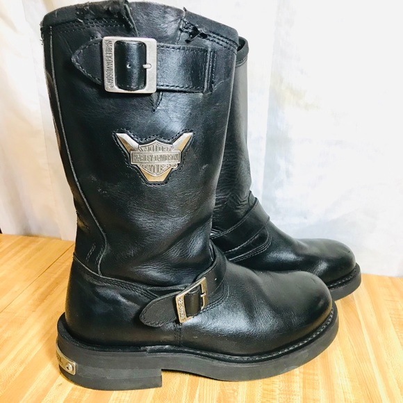 harley davidson mega conductor boots